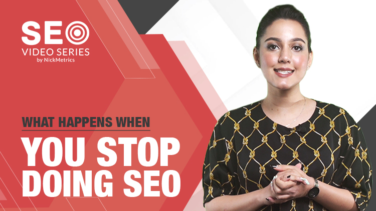 What Happens When You Stop Doing SEO Blog Featured Image