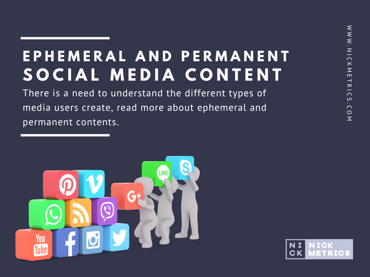 Ephemeral And Permanent Social Media Content Blog Featured Image